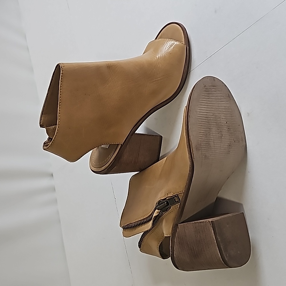 Steve Madden Nonstop Open-Toe Booties View 6